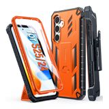 Capa De Telefone Fntcase Para Samsung Galaxy S25/s24 6.2" - Laranja