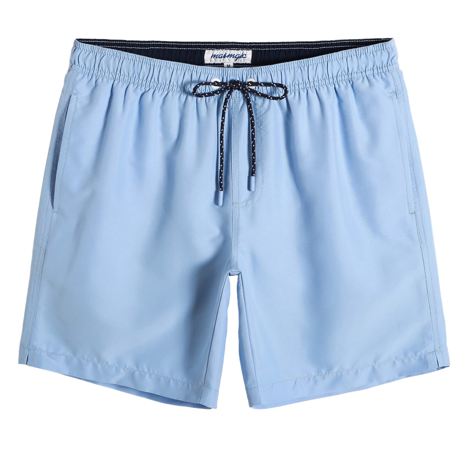 Calções De Banho Magic Quick Dry Swim Shorts Para Homens Lake Blue
