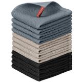 Toalhas De Prato Nialnant, Pacote Com 12 Unidades, Cozinha 100% Algodão 30x30cm