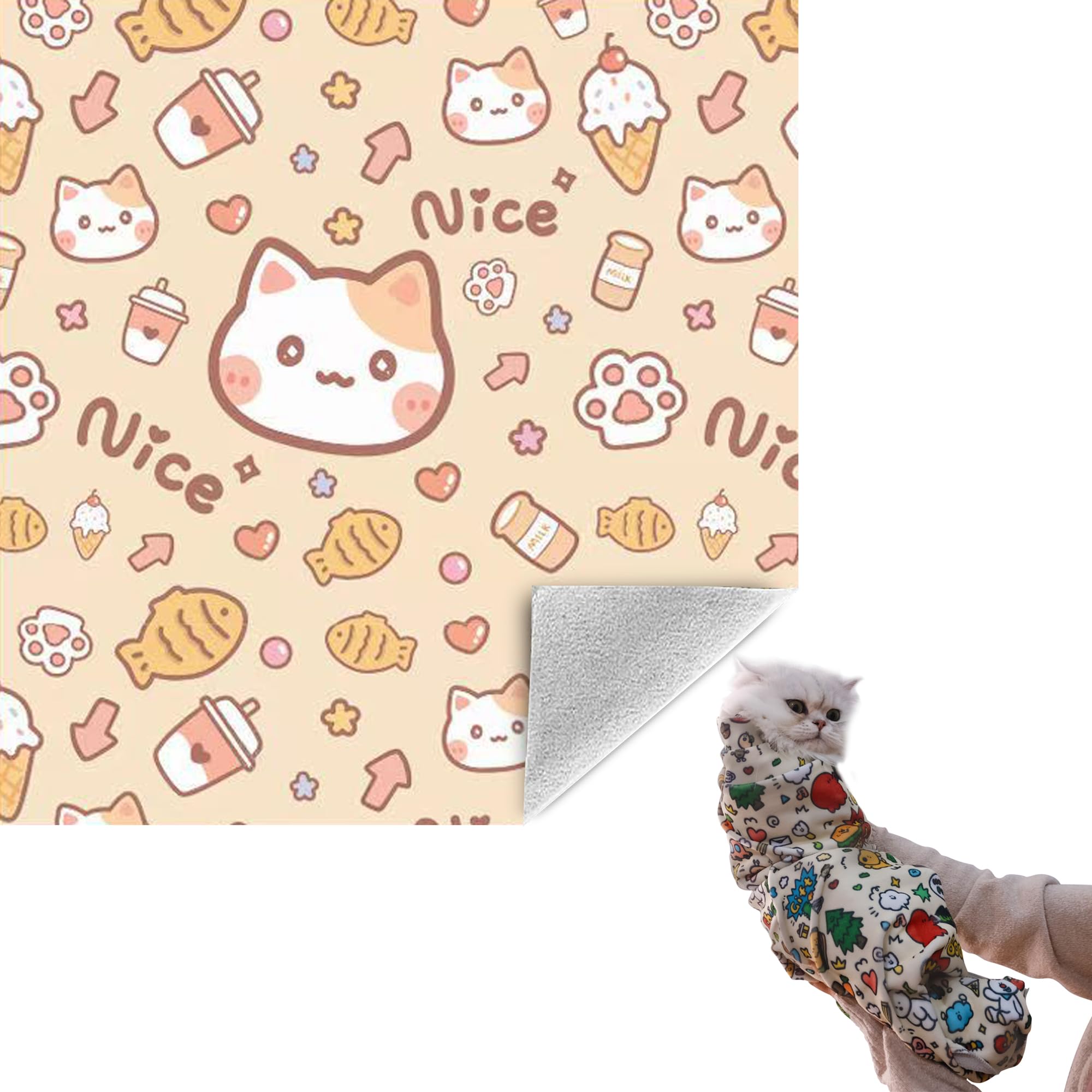 Cat Grooming Wrap Ckncy 35.5 Cat Wrap Para Cortar Unhas