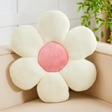 Almofada De Flores Kcvvcr Branca Rosa Macia 50 Cm Decorativa Daisy