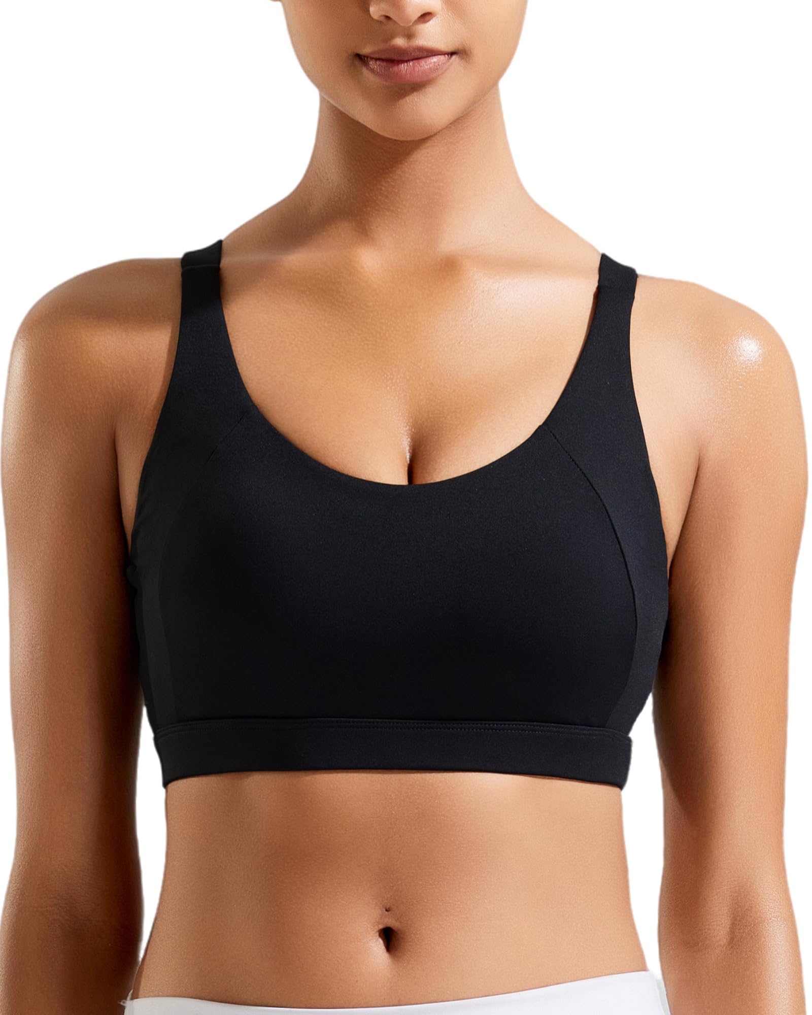 Sutiã Esportivo Running Girl High Support Preto Para Mulheres