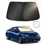 Pára-brisa Sun Shade Mekdghro Custom Fit Honda Civic 2012-15