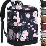 Mochila Térmica Tenot 18l/33 Latas Isoladas À Prova De Vazamentos Pretas