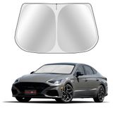 Pára-brisa Sun Shade Toluoma, Ajuste Personalizado Para H-yun-dai Sonata 2020-2025/kia K5 2021-2025