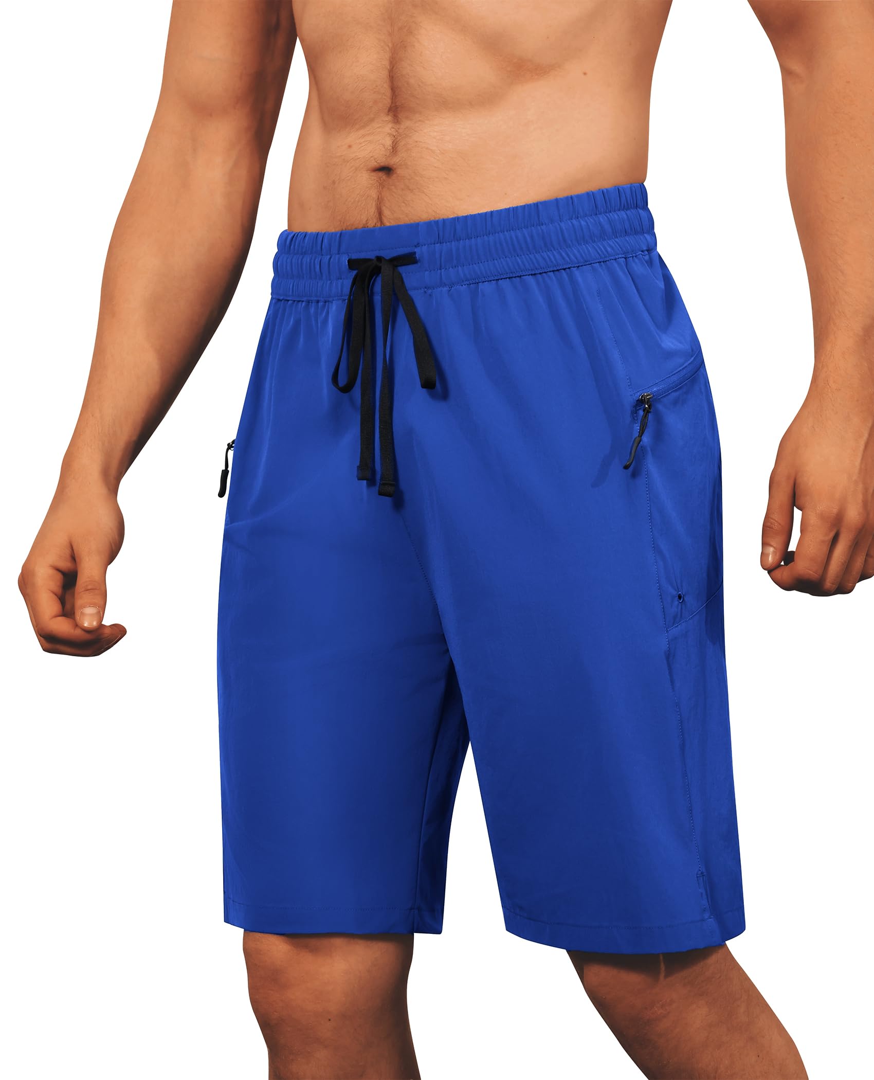 Calções De Banho Fogfire Masculinos Quick Dry Beach Shorts Upf 50+ Azuis