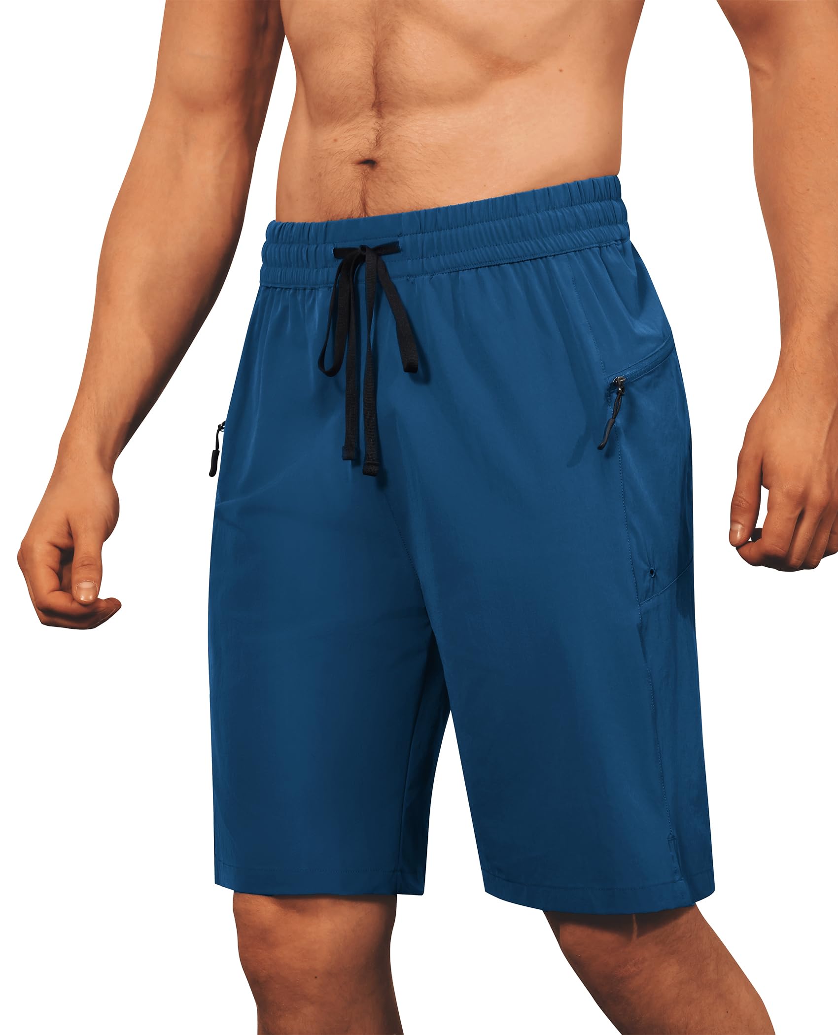 Calções De Banho Fogfire Quick Dry Beach Shorts Masculinos Azuis Escuros