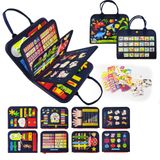 Brinquedo Learntoy Montessori Busy Board Para Meninos De 1 A 4 Anos Com Alça