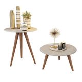 KIT MESA CENTRO/ LATERAL - OFF WHITE
