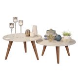 KIT MESAS CENTRO- OFF WHITE