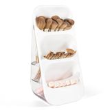 Organizador De Porta-pincéis De Maquiagem Exin Dechen Clear