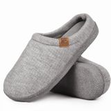 Chinelos Femininos Familyfairy Memory Foam Slip On Cool Grey 36-37