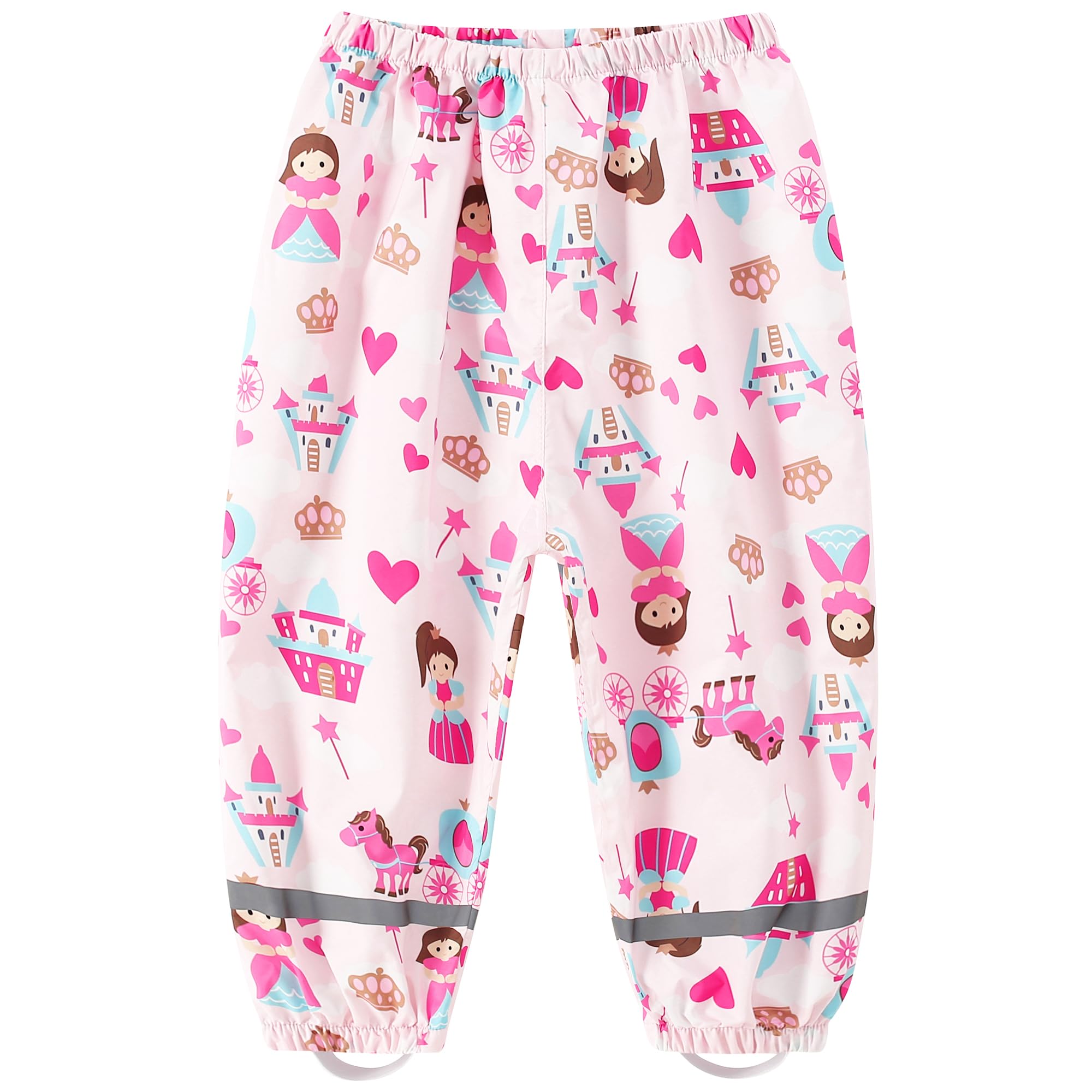 Calças De Chuva Infantis Fewlby Impermeáveis E Leves Para Crianças