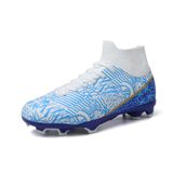 Chuteiras De Futebol Rdylbu Kids High Top Tênis Para Meninos E Meninas