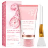 Máscara De Embalagem Noturna De Colágeno, Elasticidade E Hidratação, 75ml