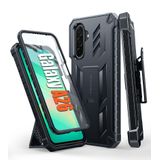 Capa De Telefone Fntcase Para Samsung Galaxy A26-5g Com Suporte Preto