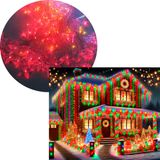 Pisca Cascata Varal Estrelas 408 Leds Luz Colorido 220v 10m