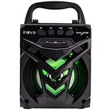 Caixa De Som Inova Portátil Bluetooth Usb Sd Rádio Fm Preto