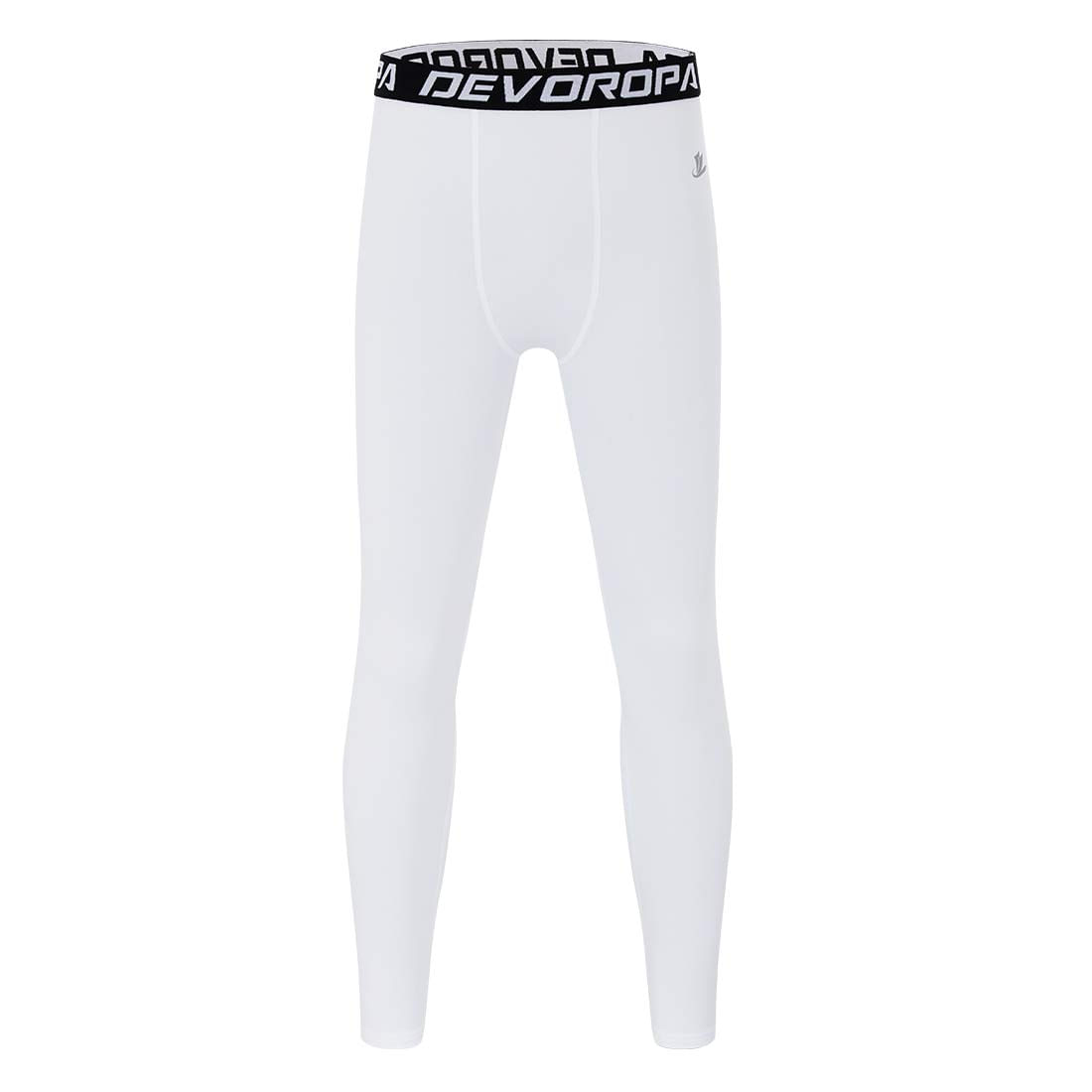 Leggings De Compressão Devoropa Boys Quick Dry White S