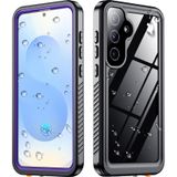 Capa De Telefone Spidercase Impermeável Para Samsung Galaxy S25 Roxa