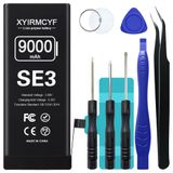 Bateria De Substituição Xyirmcyf 9000mah Para Iphone Se3