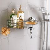Ventosa Shower Caddy Leverloc Com Ganchos E Suporte De Sabão