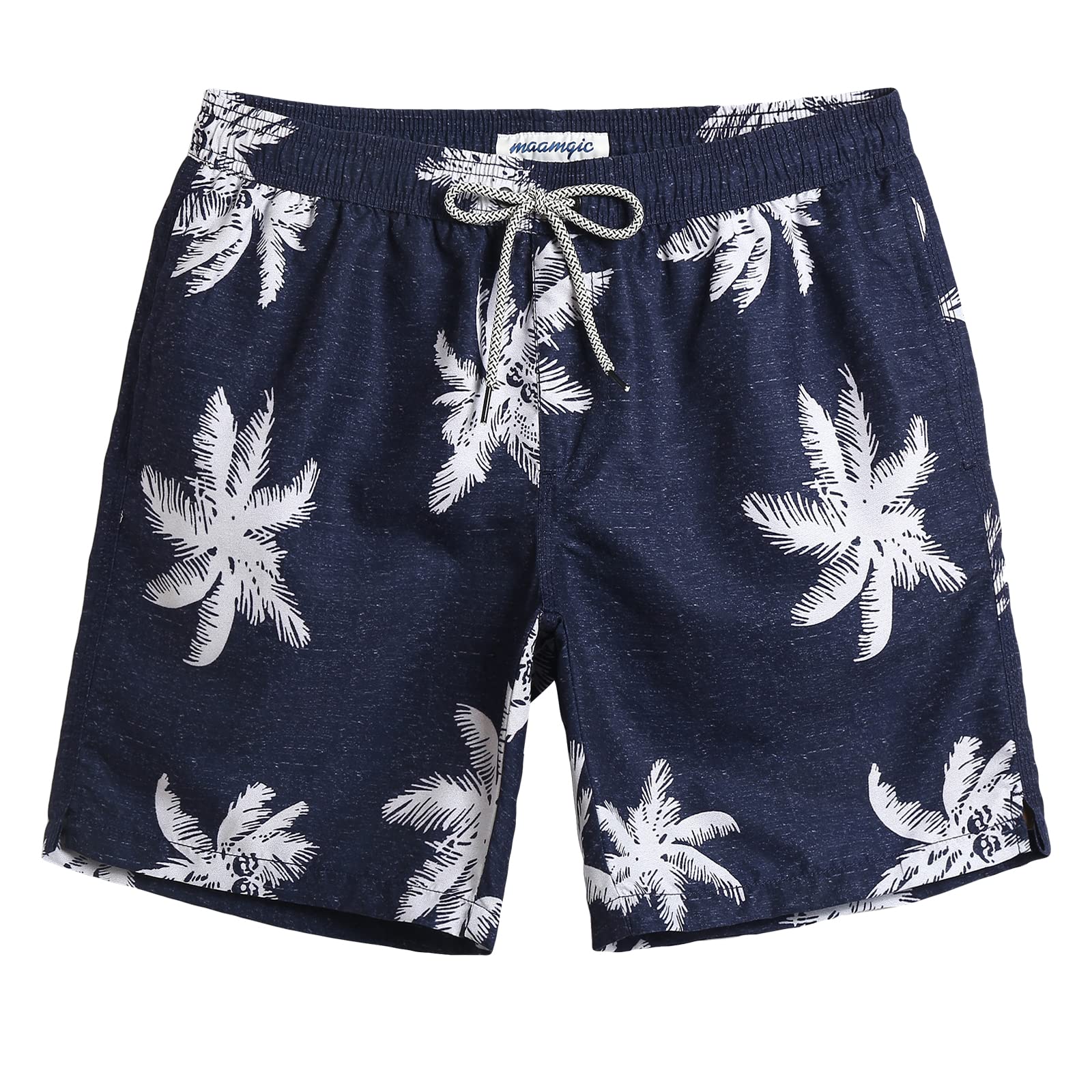 Swim Trunks Mamagic Quick Dry Swim Shorts Para Homens Pretos Xs