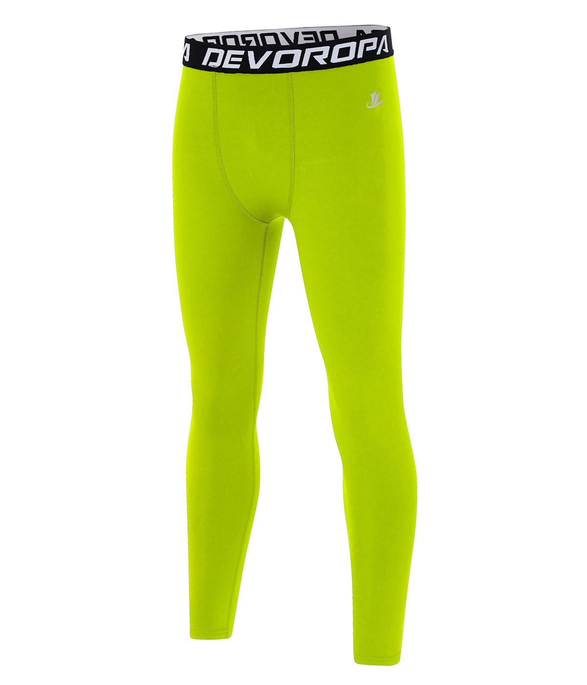 Leggings De Compressão Devoropa Boys Quick Dry Lime Xl