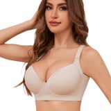 Camiseta Bra Pormist Push Up Back Smoothing Bege 34b Feminina