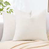 Capas De Almofada Decoruhome Christmas 55x55cm Creme White
