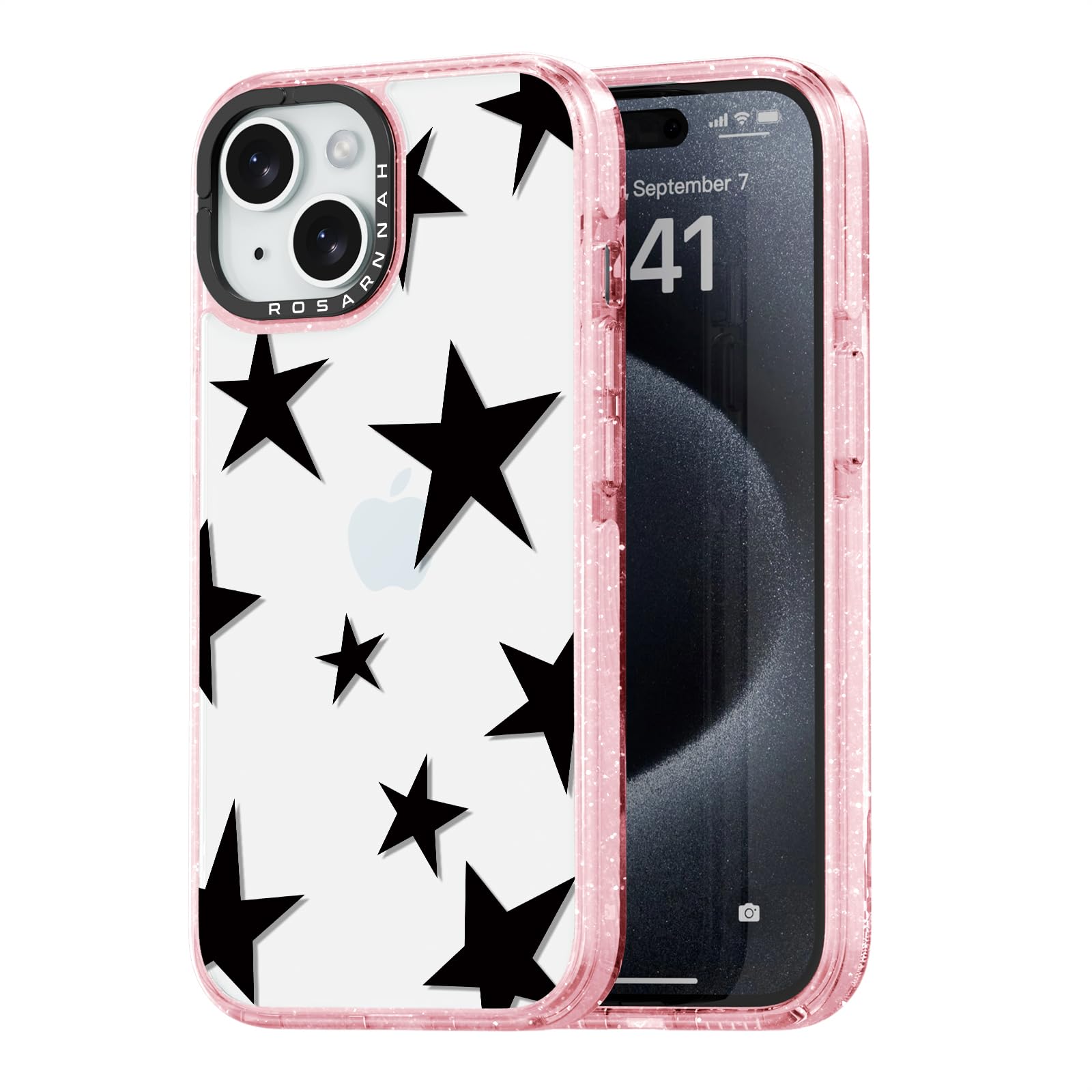 Capa De Telefone Rosarnnah Compatível Com Iphone 15 6.1 - Rosa