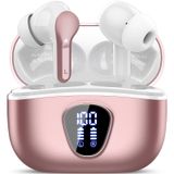 Fones De Ouvido Sem Fio Besnoow Bluetooth 5.4 Hifi Stereo Ip7 Rose