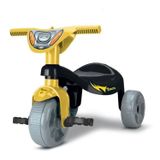 Triciclo Motoca Infantil Heróis Morceguinho Batman Com Haste Tchuco Samba Toys