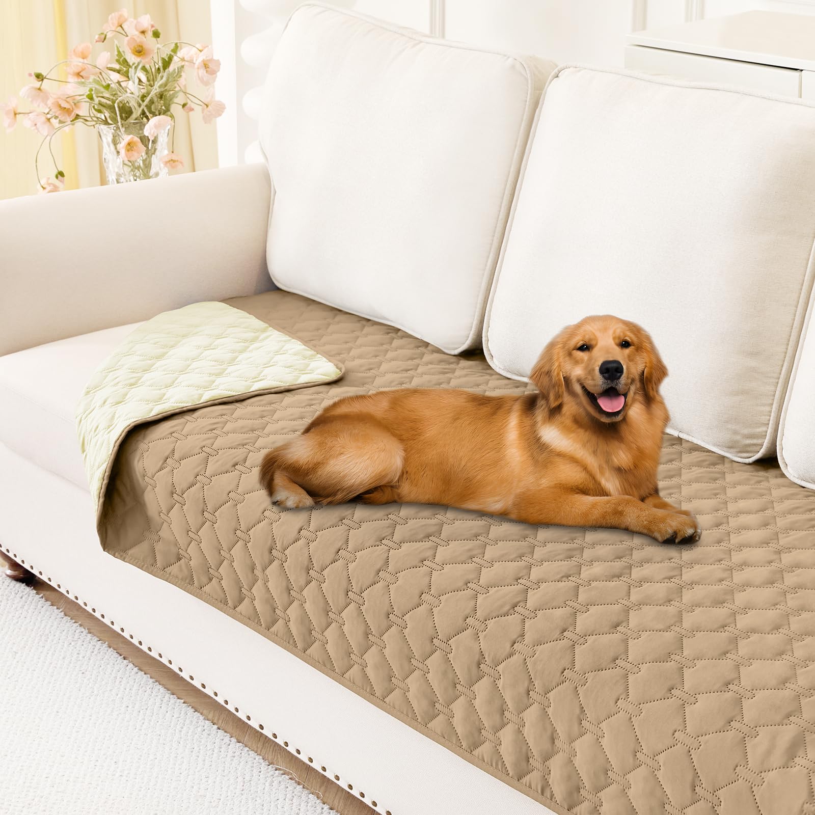 Cobertor Impermeável Para Cães Smiry Camel/bege 70x180cm