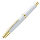 Caneta-tinteiro Jinhao 10, Ponta Fina Branca Pérola Sem Tampa Com Caixa