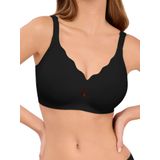 Sutiã Luckmeey No Underwire Push Up Wireless Com Cobertura Total