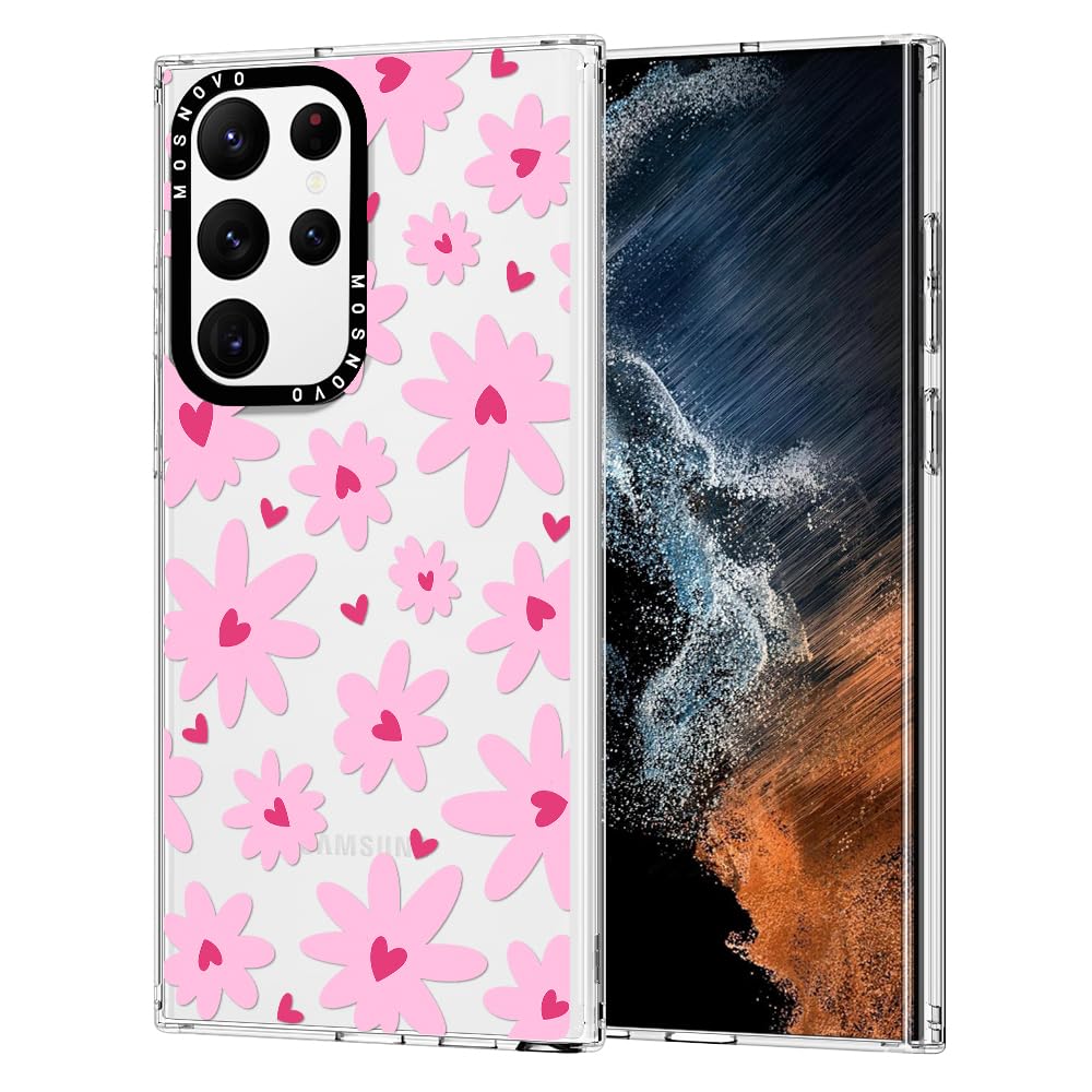 Capa De Telefone Mosnovo Para Samsung Galaxy S22 Ultra Love In Bloom