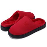 Chinelos Lander Memory Foam Para Mulheres E Homens Vermelhos