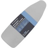Capa Para Tábua De Passar Roupa Vividpaw 18x49cm Com Estofamento Espesso Cinza