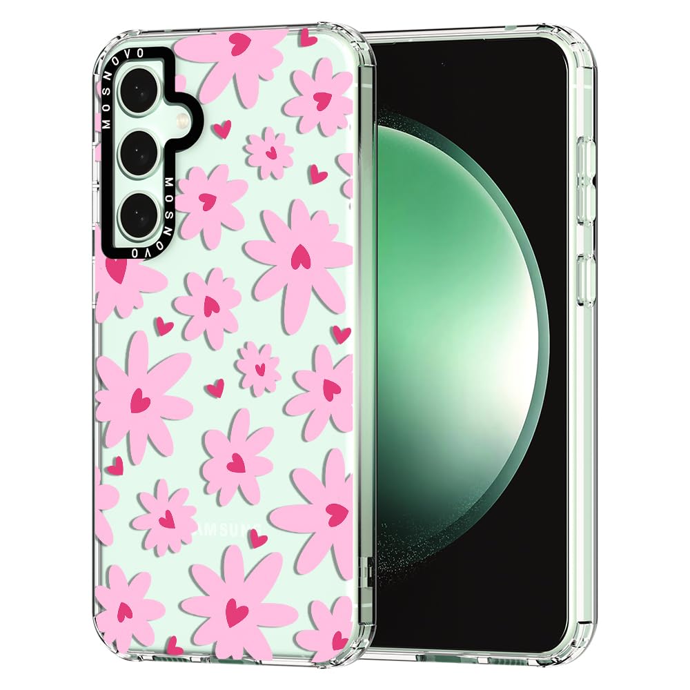 Capa De Telefone Mosnovo Para Samsung Galaxy S23 Fe Love In Bloom