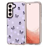 Capa De Telefone Mosnovo Para Samsung Galaxy S22 Plus Lilac Butterfly