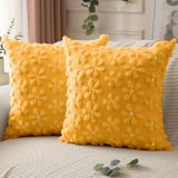 Capas De Travesseiro Dfxsz Spring Summer 45x45cm, Conjunto De 2 Brancas