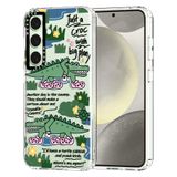 Capa De Telefone Mosnovo Para Samsung Galaxy S24 Plus Croc Design