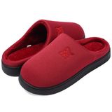 Chinelos Landeer Memory Foam Cotton Couple Wine Red