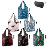 Sacos De Compras Reutilizáveis Beegreen Birds Lover, Pacote Com 6 Unidades, Gg