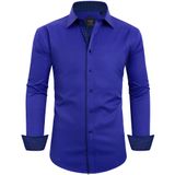 Camisa Social Masculina Alimens &amp; Gentle De Manga Comprida Sem Rugas