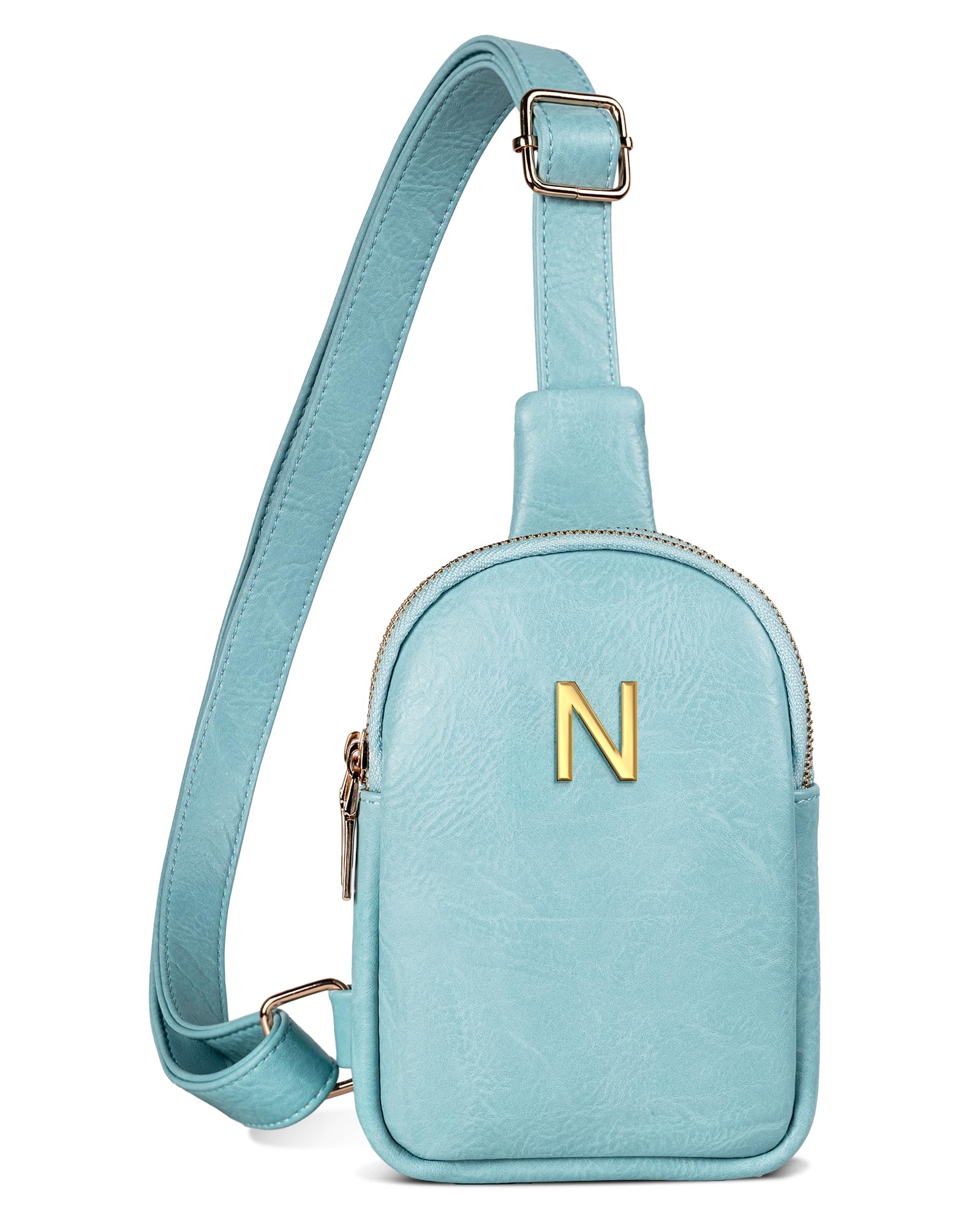 Crossbody Fanny Pack Freesya Initial Para Meninas Adolescentes