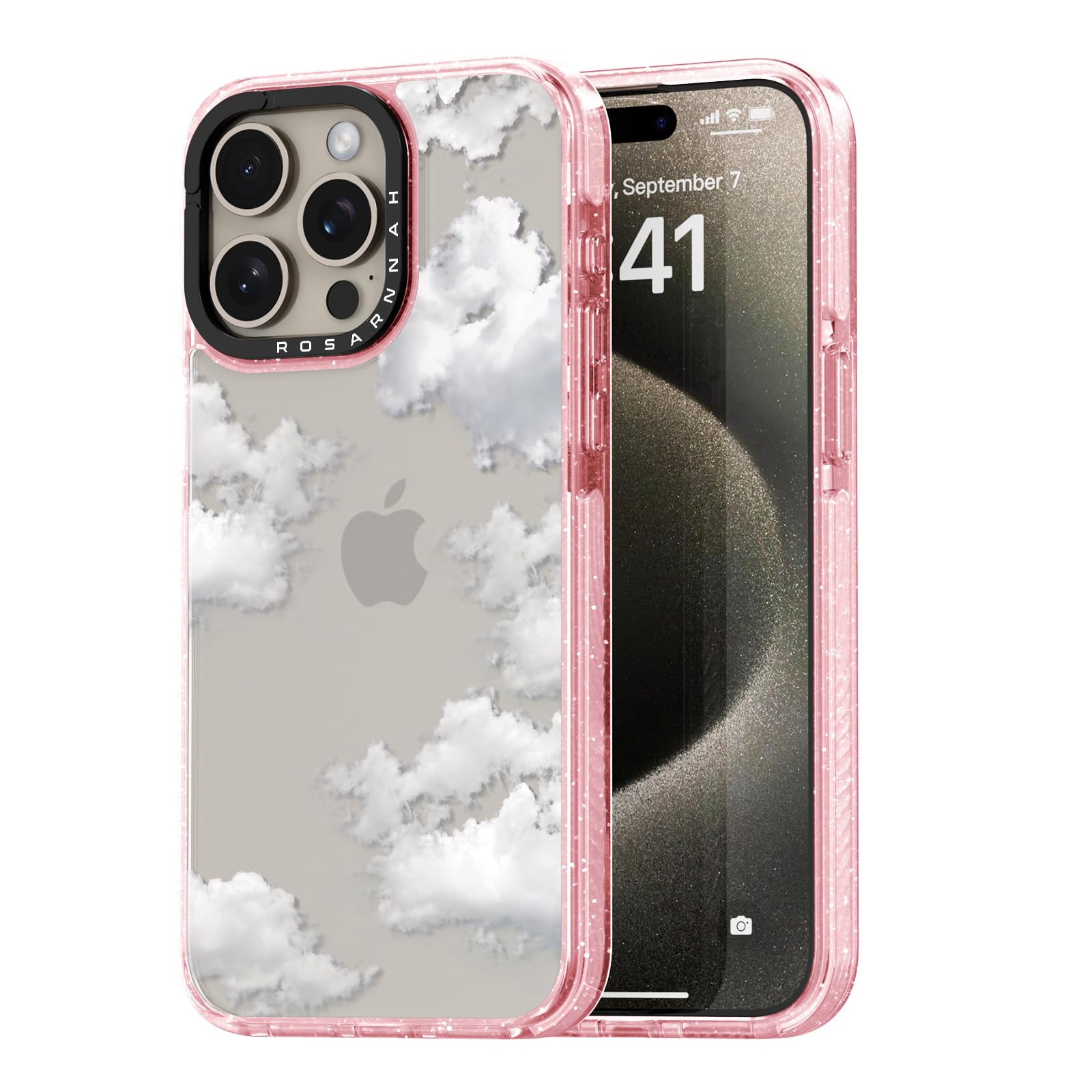 Capa De Telefone Rosarnnah Compatível Com Iphone 15 Pro 6.1 - Rosa