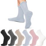 Meias De Pilates, Meias Lilisilk Grip Para Mulheres, 6 Pares