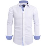 Camisa Social Masculina Alimens &amp; Gentle De Manga Comprida Sem Rugas